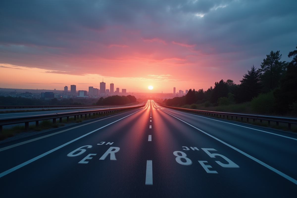 vitesse autoroute
